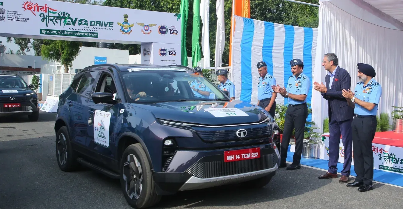 SHAURYA BHARAT CAR RALLY RASHTRA KA MAAN, SHAURYA KE SAATH, PARYAVARAN KA VIKAS